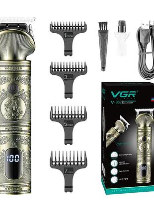 Тример для стрижки з led-дисплеєм vgr v-962 top shop ua_