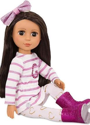 Лялька шарнірна battat glitter girls dolls sarinia 36 см