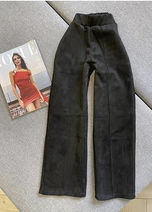Базовые брюки палаццо от zara