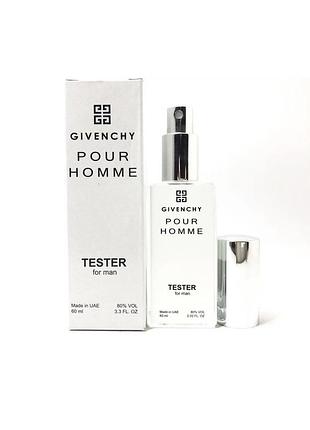Тестер чоловічий givenchy pour homme 60 мл