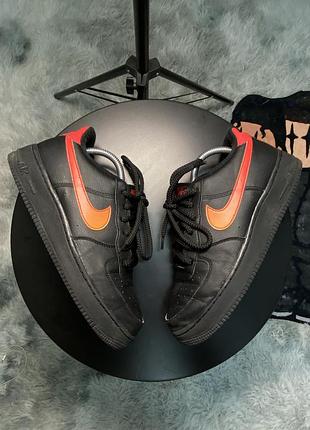 Кросівки nike air force 1 low чорні, розмір 39