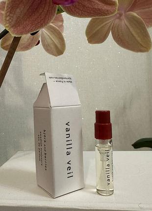 ❤️björk and berries vanilla veil, пробник, оригінал
