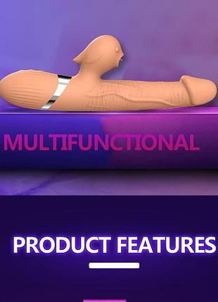 Вибратор - basia thtusting vibrator 2in1 sexstyle 4