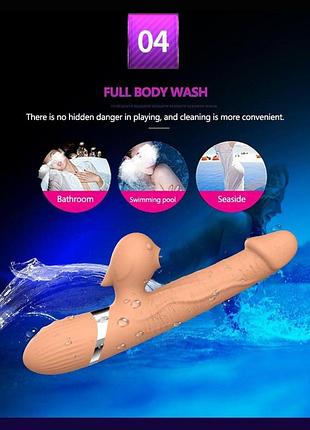 Вибратор - basia thtusting vibrator 2in1 sexstyle 7