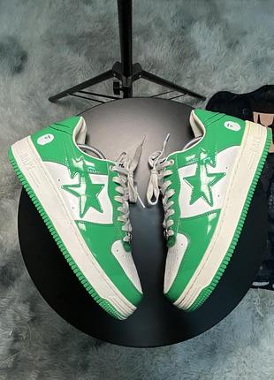 Кросівки bape sta зелені,, розмір 41, унісекс