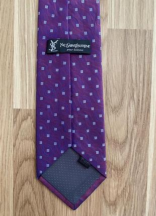 Краватка yves saint laurent вінтаж 100% шовк