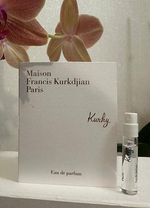 ❤️maison francis kurkdjian kurky, пробник, оригинал