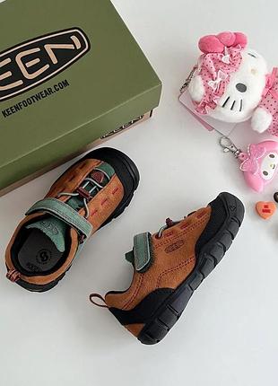 Дитячі похідні анатомічні кросівки keen jasper