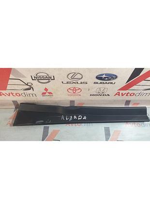 Накладка крышки багажника левая 63186sg010 subaru forester sj 2012-2018 диель
