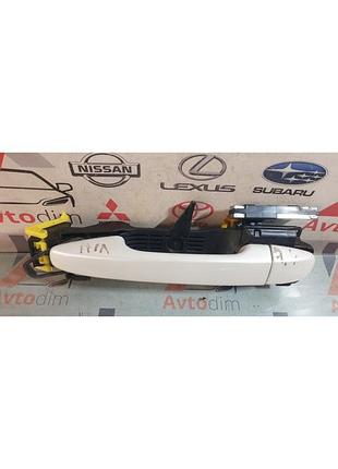 Ручка двери наружная передняя левая 61142fj010 subaru forester sj 2012-2018 диель