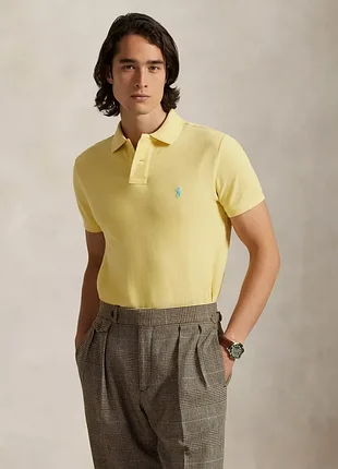 Желтое поло polo ralph lauren. оригинал xl - xxl