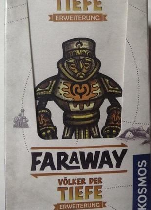 Настольная игра faraway: völker der tiefe (народы глубин) – дополнение к игре faraway, kosmos