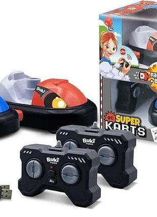 Радиоуправляемые суперкарты buki super karts 37296 – набор из 2 машинок