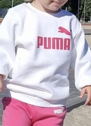 Свитшот puma на девочку 92-98 см