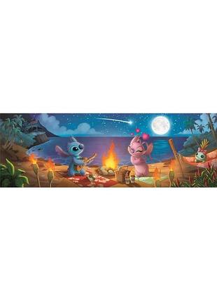 Пазл clementoni panorama disney stitch 1000 элементов