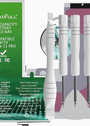 Акумулятор gadfull 616-00659 (батарея, акб) для iphone 11 pro (3046 mah)