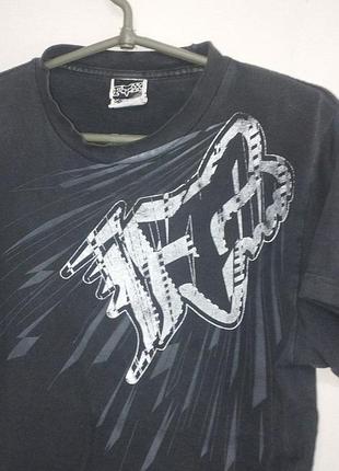 Футболка fox racing skate sk8 y2k vintage
