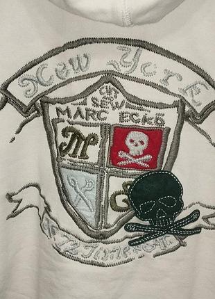 Кофта marc ecko реп skeleton zip rap hiphop vintage