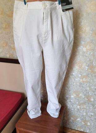 Белые женские джинсы, 100% cotton