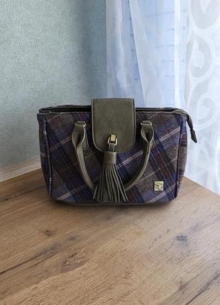 Брендовая твидовая сумка от house of tweed