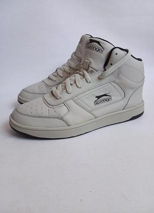 Кожаные кроссовки slazenger