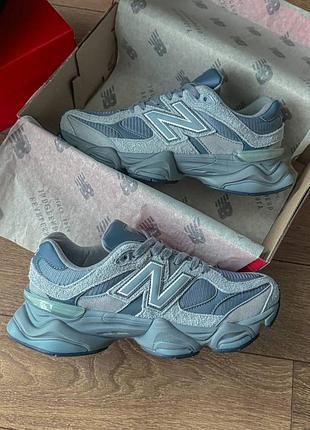 Стильные кроссовки new balance 9060 blue