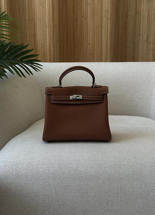 Сумочка 25 brown/silver 🤎 2