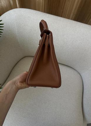 Сумочка 25 brown/silver 🤎 4