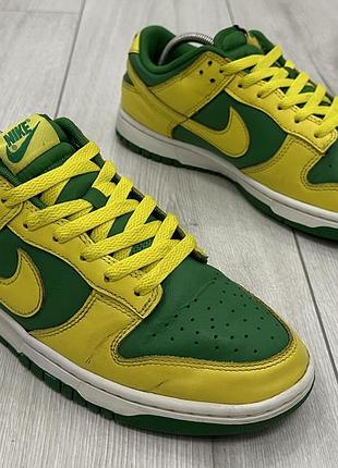 Мужские кроссовки nike dunk low retro reverse brazil (27 см)