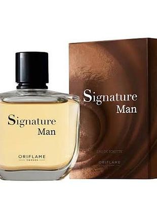 Туалетна вода signature man