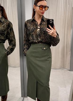 Костюм з сорочкою zara