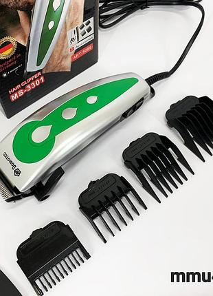 Машинка для стрижки волос проводная domotec ms-3301