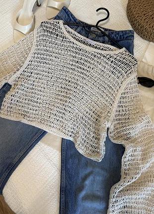 Светр-сітка zara