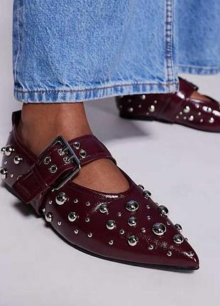 Лаковые туфли от river island studio