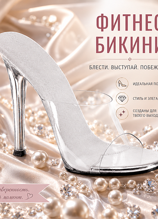 Туфлі фітнес бікіні gala-01. ifbb. новие