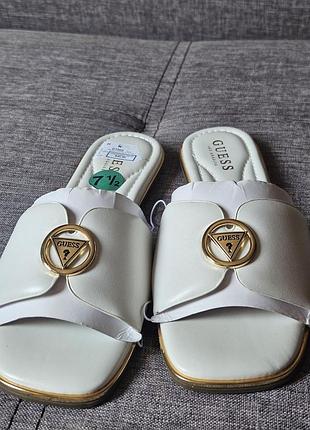 Шлепанцы шлепанцы guess 38 и 38,5-39 размер 2 цвета