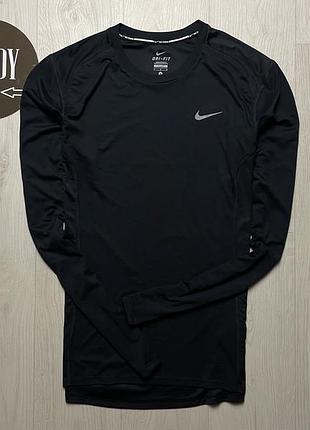 Мужской лонгслив nike dri-fit, размер m