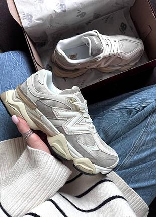Стильные женские кроссовки new balance 9060 grey