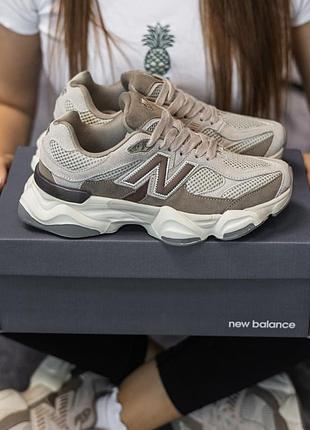 Женские кроссовки светлые легкие удобные new balance 9060