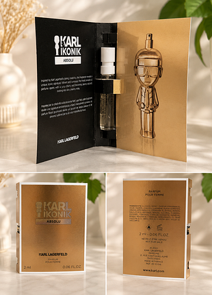 Оригинальный пробник ikonik absolu pour femme karl lagerfeld
