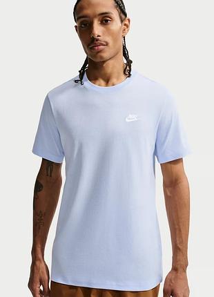 Футболка nike men's sportswear club t-shirt l tall