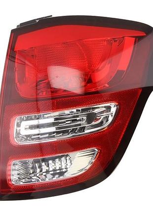 Фонарь задний citroen c3 2009-2012, правый, depo, 552-1939r-ld-ue