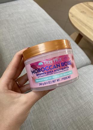 Крем для тіла tree hut moroccan rose whipped shea body butter