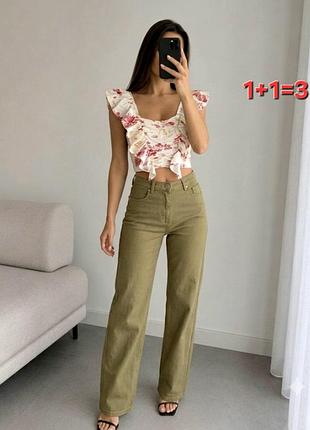 Топ жіночий 100% льон h&m
