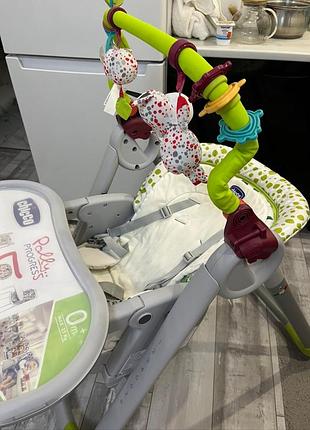 Продам стельчик для кормления chicco polly,италия!