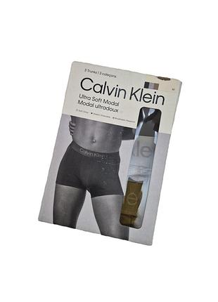 Набор мужских трусов calvin klein из 3 штук.