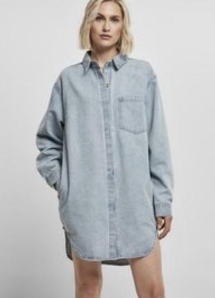 Джинсова з кишенями сорочка 👕