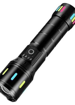 Lichтар свитлодиодный 6500k night vision fluorescence ca171-d 1 white laser led pm10-tg акб 1*18650 тм китай