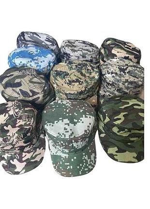 Кепка камуфляж чол на липучці р.56-60 тм shapki