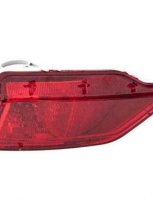 Фонарь задний toyota rav4 2013-2015, правый, без ламп (w21w), в бампере (активный), depo, 2124004rue